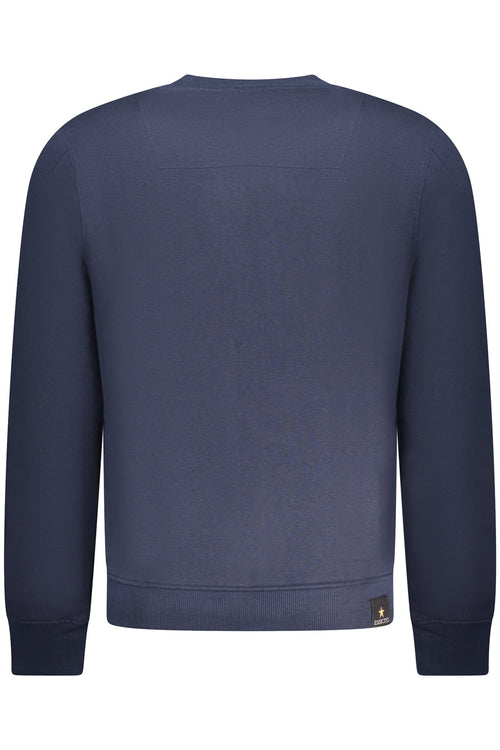 ACCADEMIA MILITARE FELPA SENZA ZIP UOMO BLU - Grandi Firme Lab