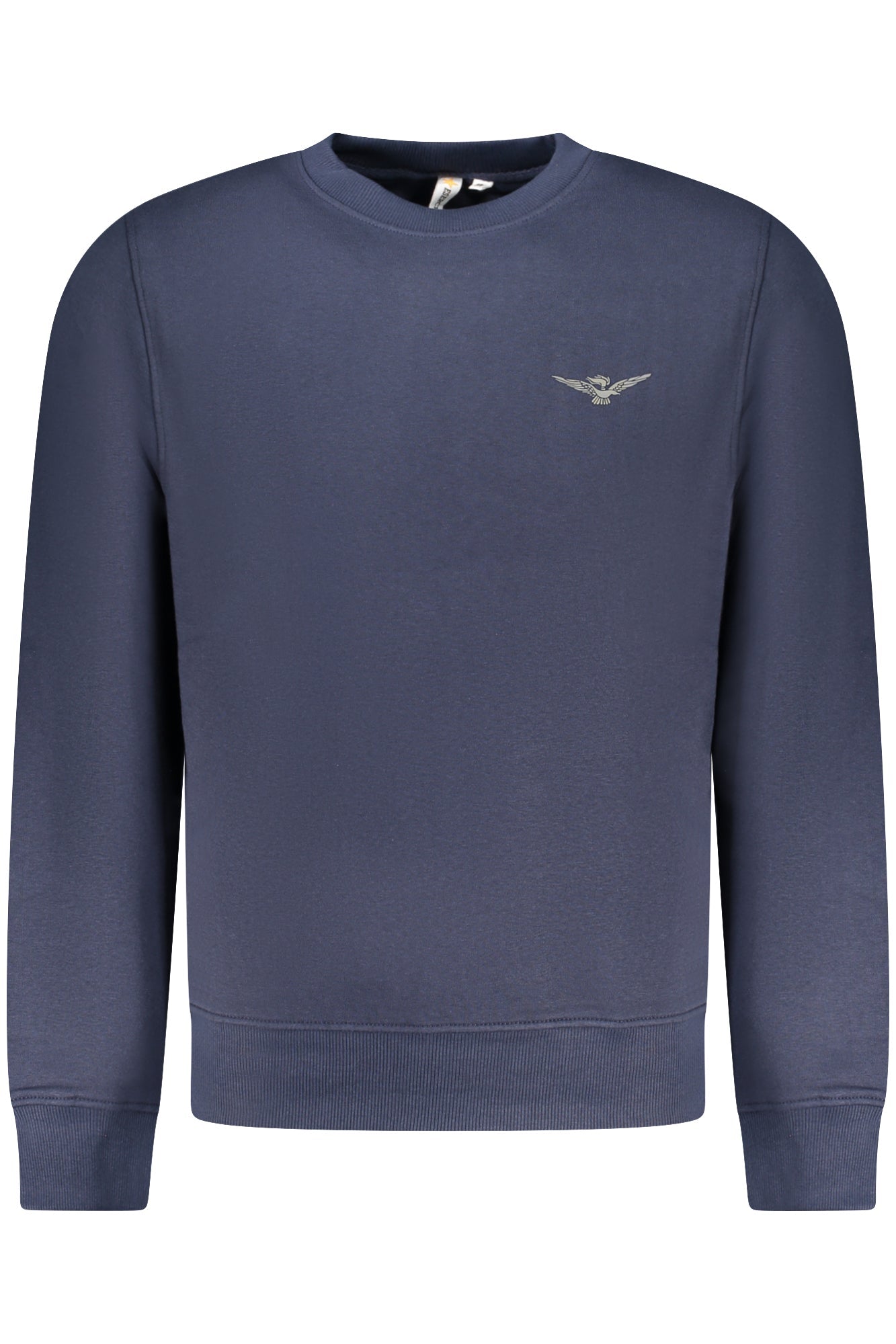 ACCADEMIA MILITARE FELPA SENZA ZIP UOMO BLU - Grandi Firme Lab