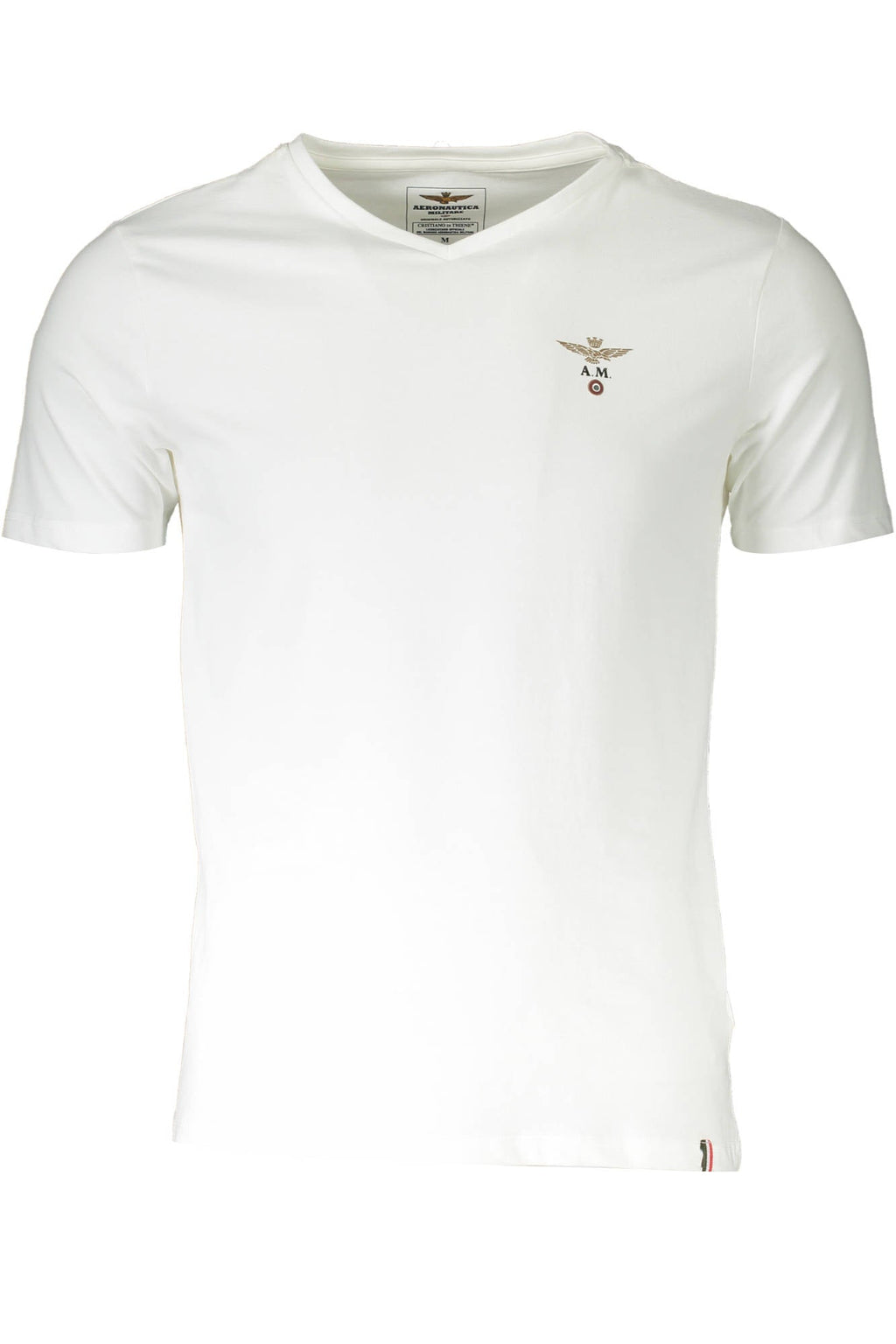 AERONAUTICA MILITARE T-SHIRT ESTERNABILE UOMO BIANCO - Grandi Firme Lab