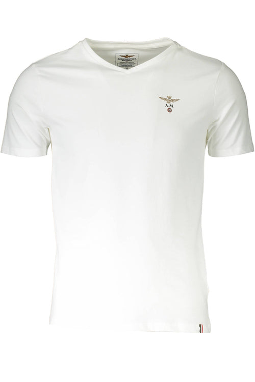 AERONAUTICA MILITARE T-SHIRT ESTERNABILE UOMO BIANCO - Grandi Firme Lab