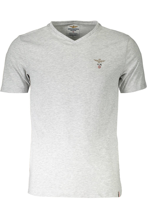 AERONAUTICA MILITARE T-SHIRT ESTERNABILE UOMO GRIGIO - Grandi Firme Lab