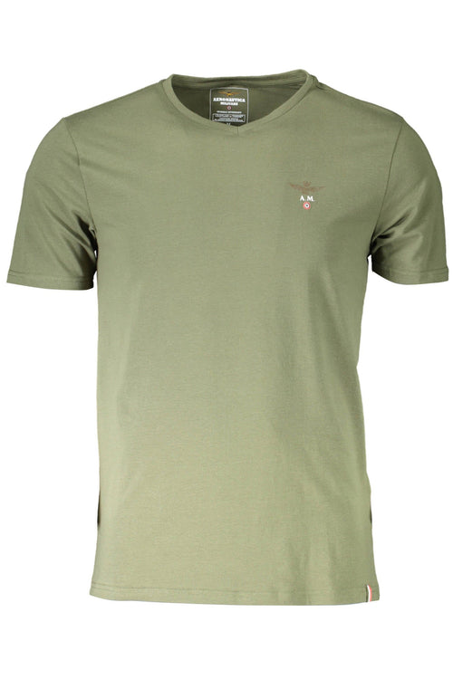 AERONAUTICA MILITARE T-SHIRT ESTERNABILE UOMO VERDE - Grandi Firme Lab