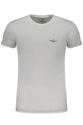 AERONAUTICA MILITARE T-SHIRT MANICHE CORTE UOMO BIANCO - Grandi Firme Lab