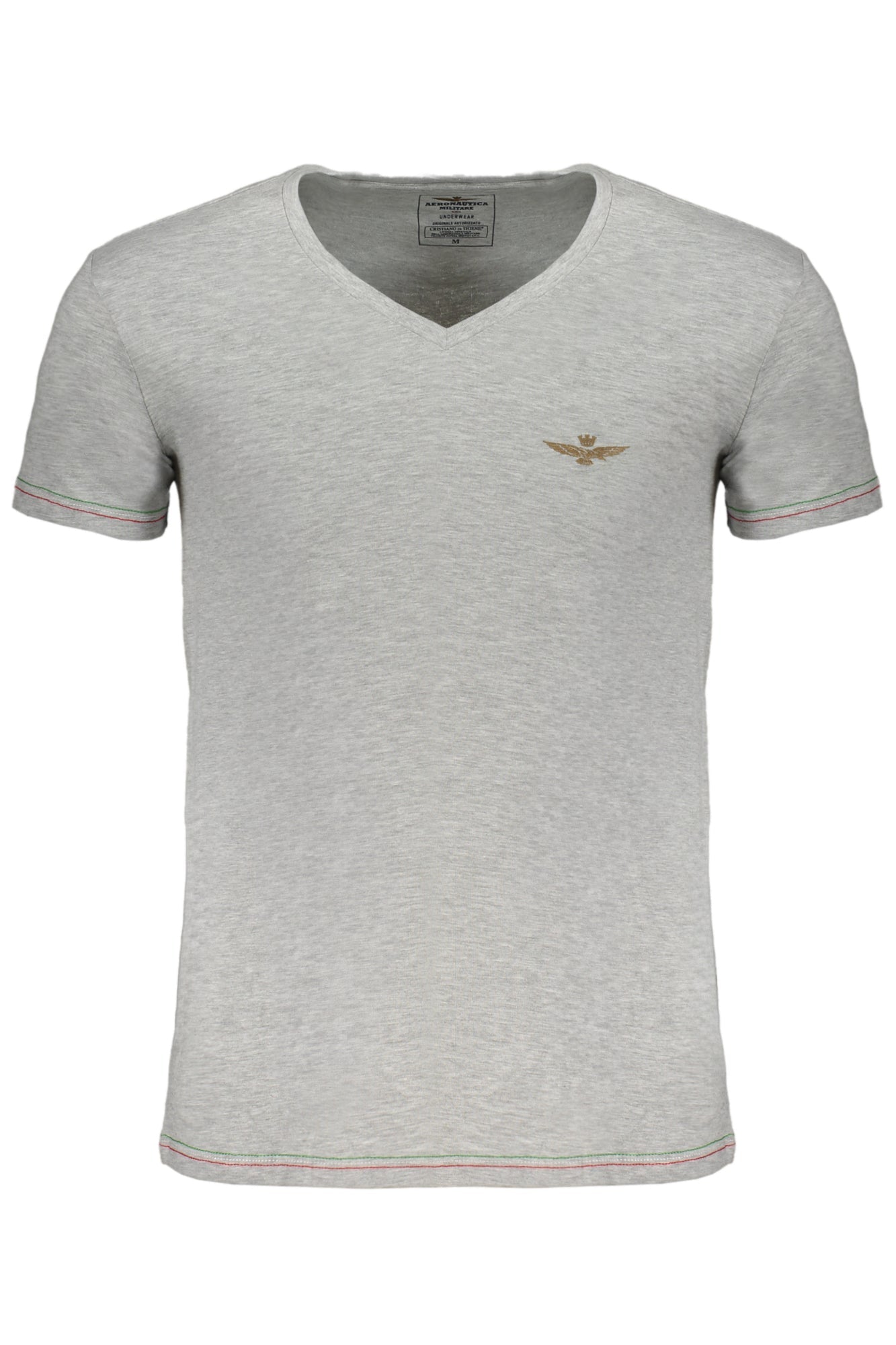 AERONAUTICA MILITARE T-SHIRT MANICHE CORTE UOMO GRIGIO - Grandi Firme Lab
