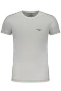 AERONAUTICA MILITARE T-SHIRT MANICHE CORTE UOMO BIANCO