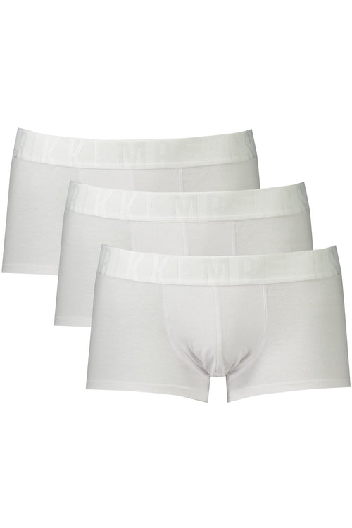BIKKEMBERGS BOXER UOMO BIANCO - Grandi Firme Lab