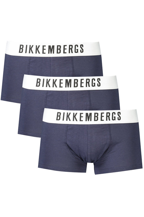 BIKKEMBERGS BOXER UOMO BLU - Grandi Firme Lab