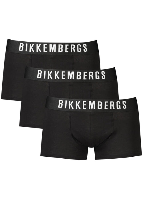 BIKKEMBERGS BOXER UOMO NERO - Grandi Firme Lab