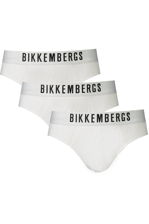 BIKKEMBERGS SLIP UOMO BIANCO - Grandi Firme Lab