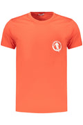 BIKKEMBERGS T - SHIRT MANICHE CORTE UOMO ARANCIO - Grandi Firme Lab