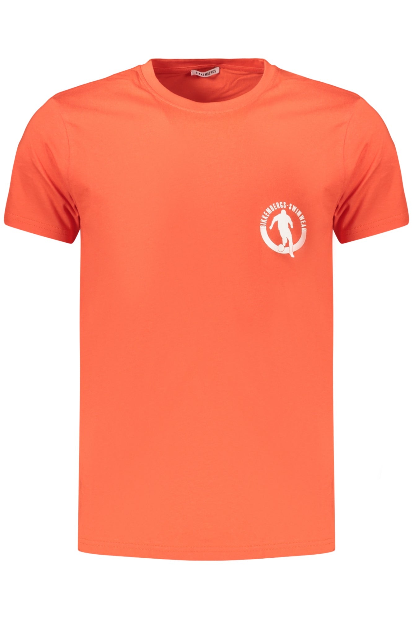 BIKKEMBERGS T - SHIRT MANICHE CORTE UOMO ARANCIO - Grandi Firme Lab