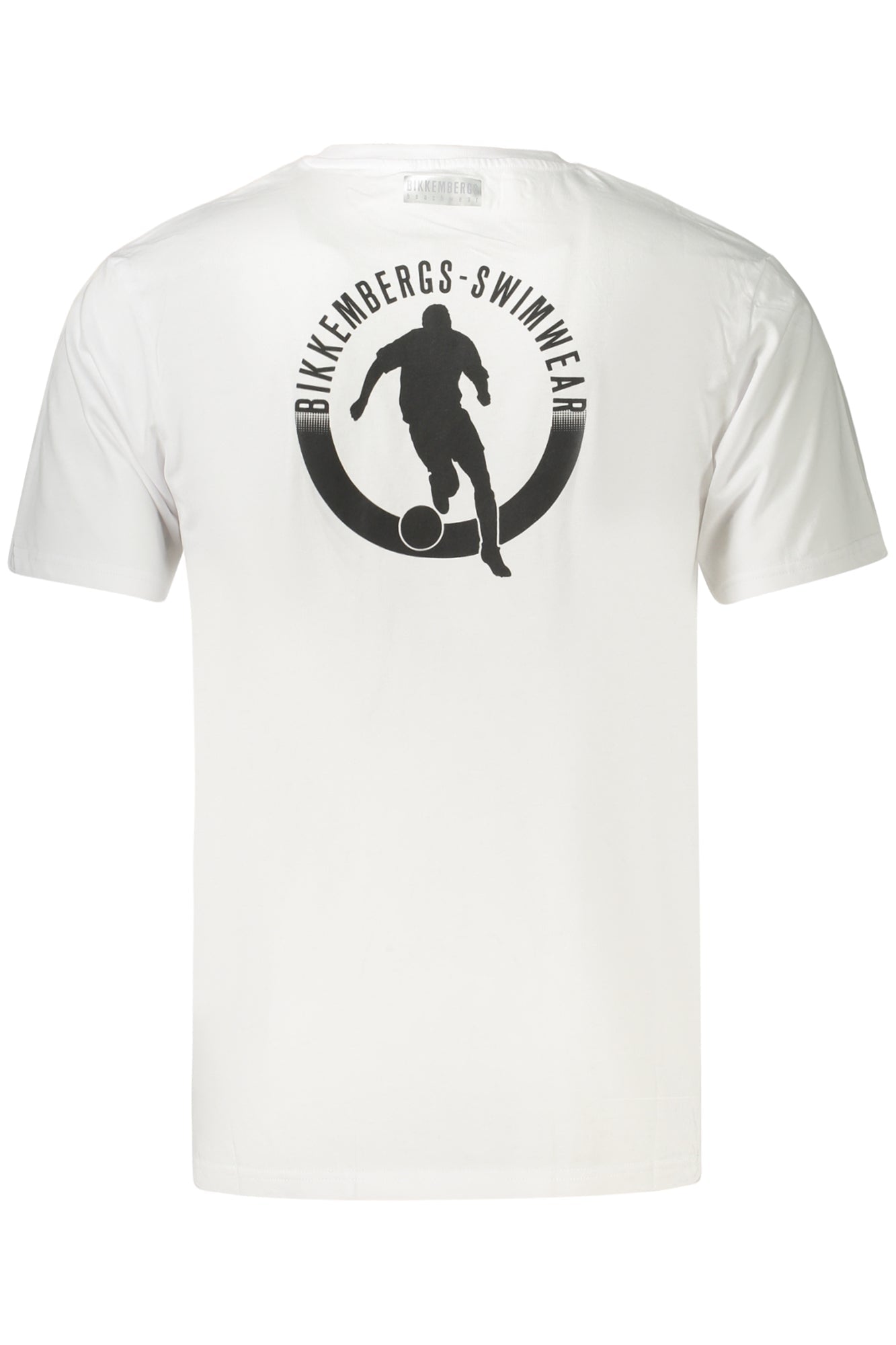 BIKKEMBERGS T - SHIRT MANICHE CORTE UOMO BIANCO - Grandi Firme Lab