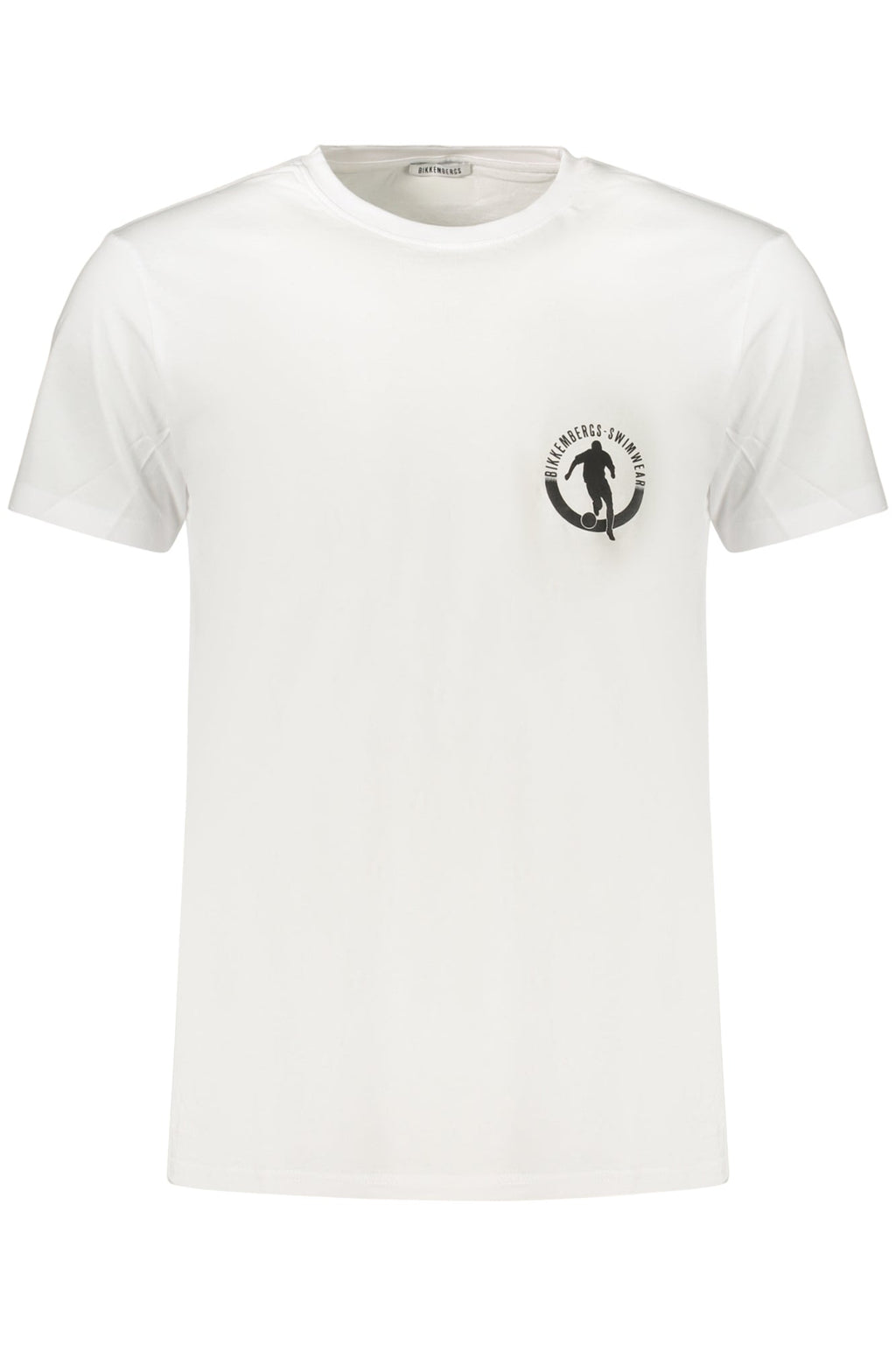 BIKKEMBERGS T - SHIRT MANICHE CORTE UOMO BIANCO - Grandi Firme Lab