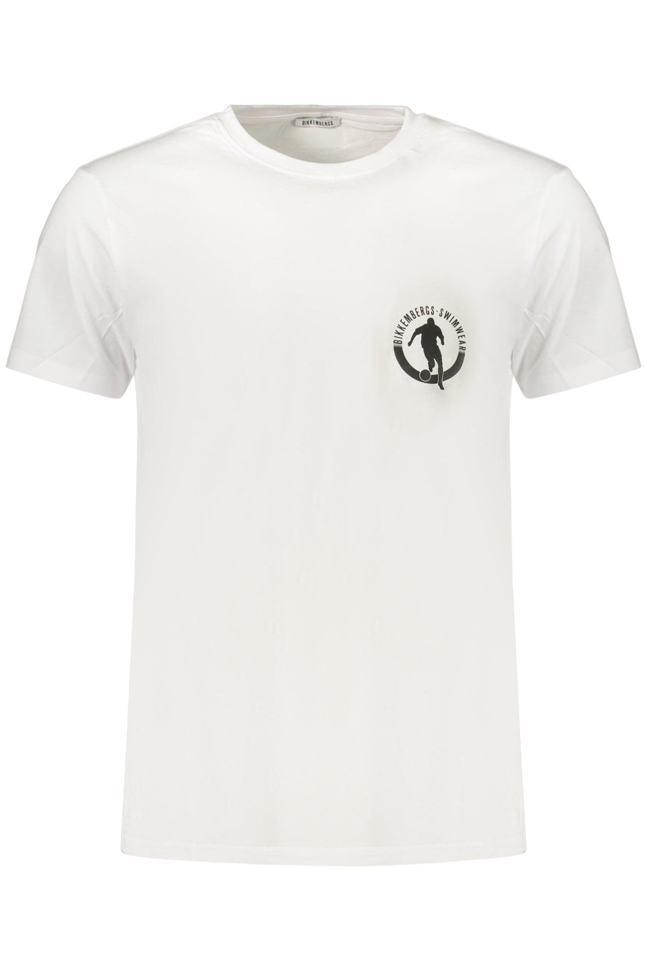 BIKKEMBERGS T - SHIRT MANICHE CORTE UOMO BIANCO - Grandi Firme Lab
