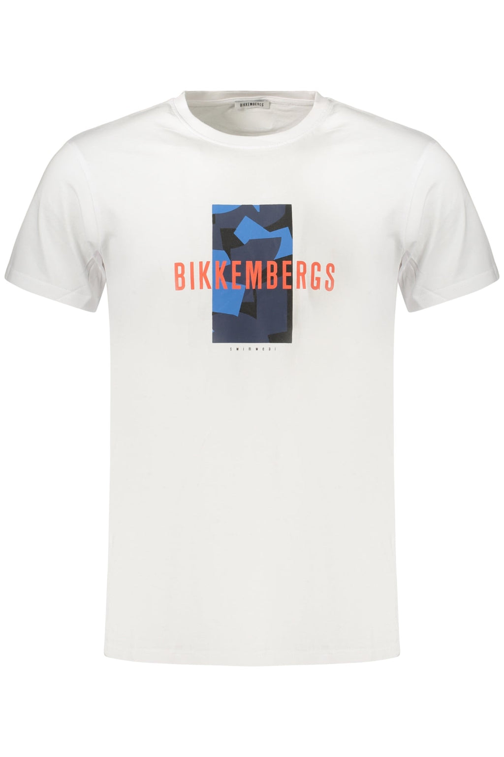 BIKKEMBERGS T - SHIRT MANICHE CORTE UOMO BIANCO - Grandi Firme Lab
