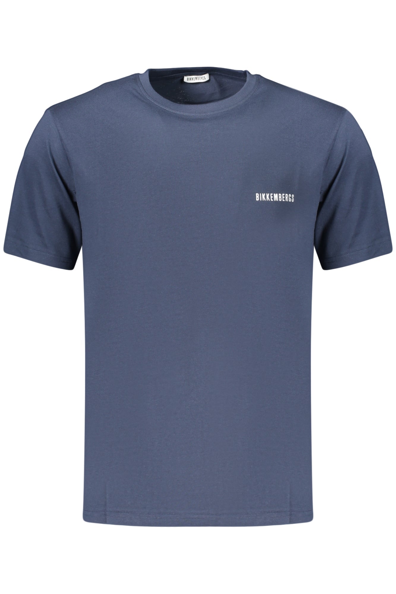 BIKKEMBERGS T - SHIRT MANICHE CORTE UOMO BLU - Grandi Firme Lab
