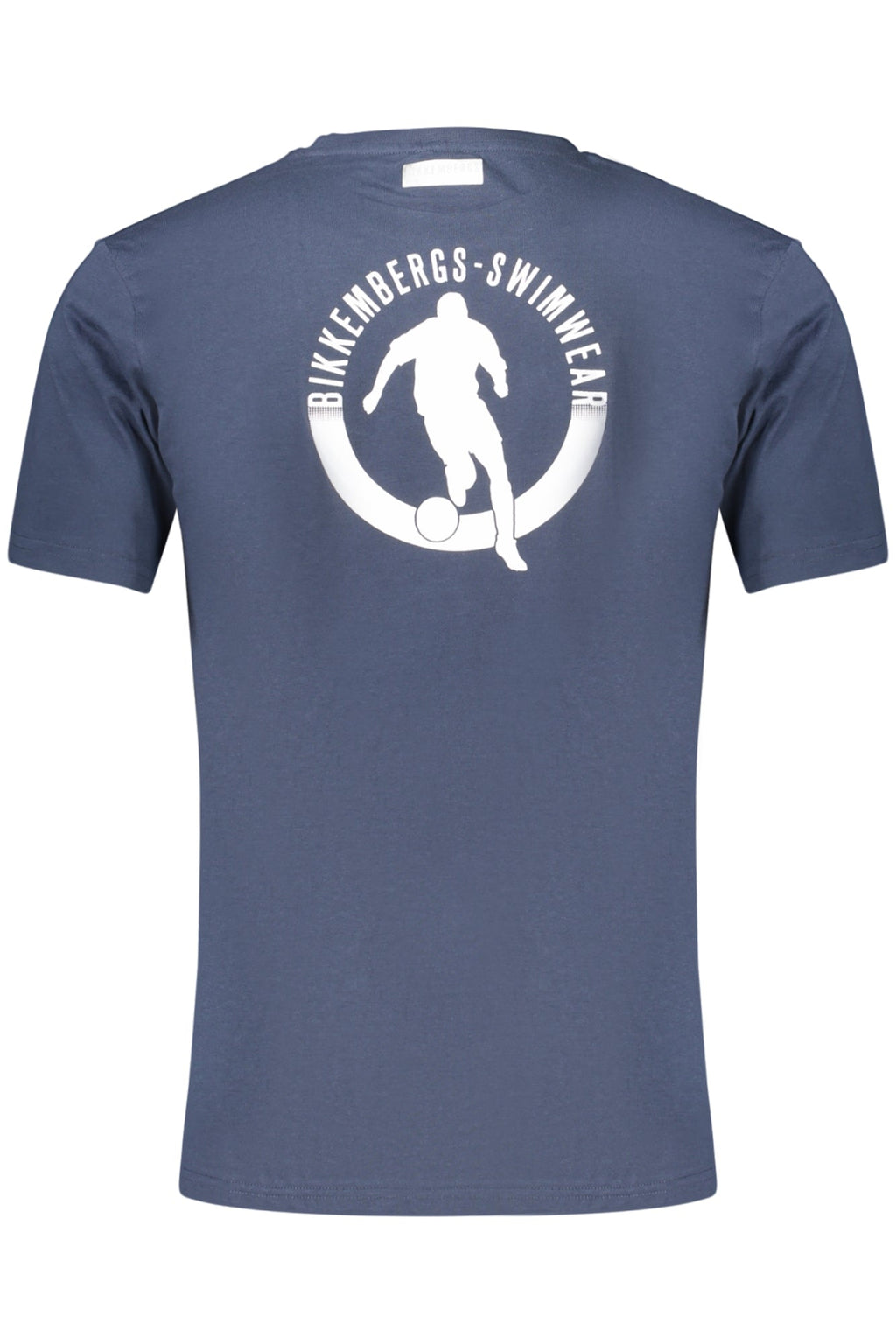 BIKKEMBERGS T - SHIRT MANICHE CORTE UOMO BLU - Grandi Firme Lab