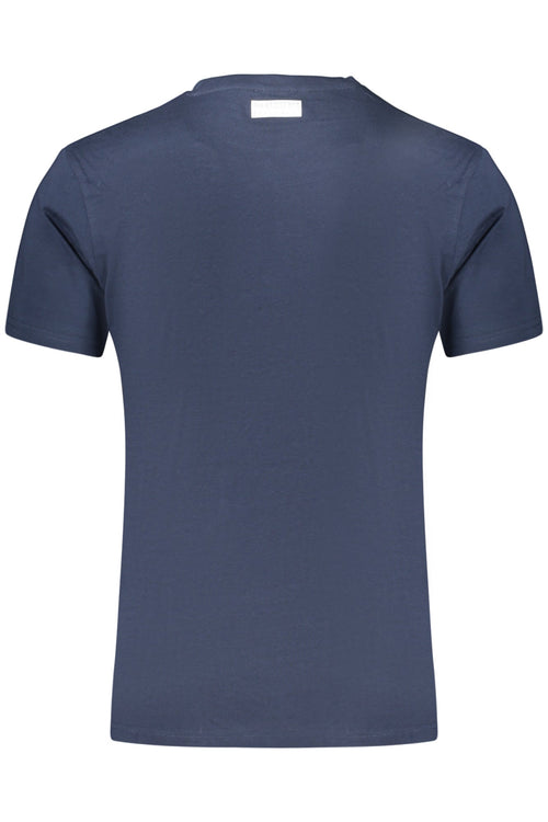 BIKKEMBERGS T - SHIRT MANICHE CORTE UOMO BLU - Grandi Firme Lab