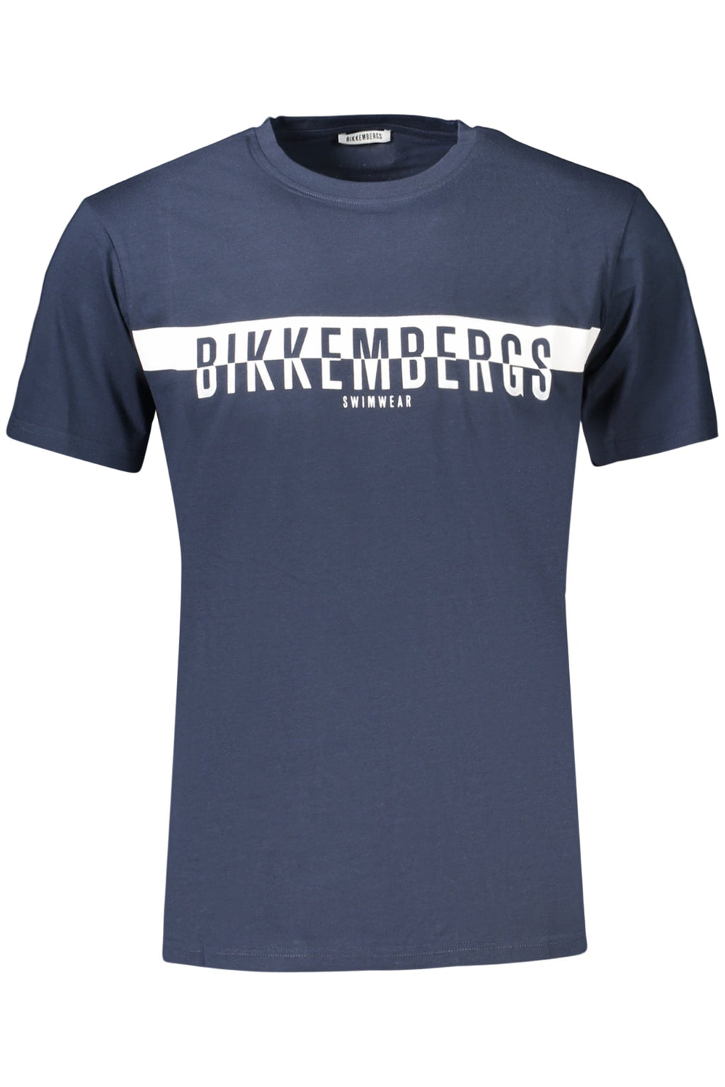 BIKKEMBERGS T - SHIRT MANICHE CORTE UOMO BLU - Grandi Firme Lab
