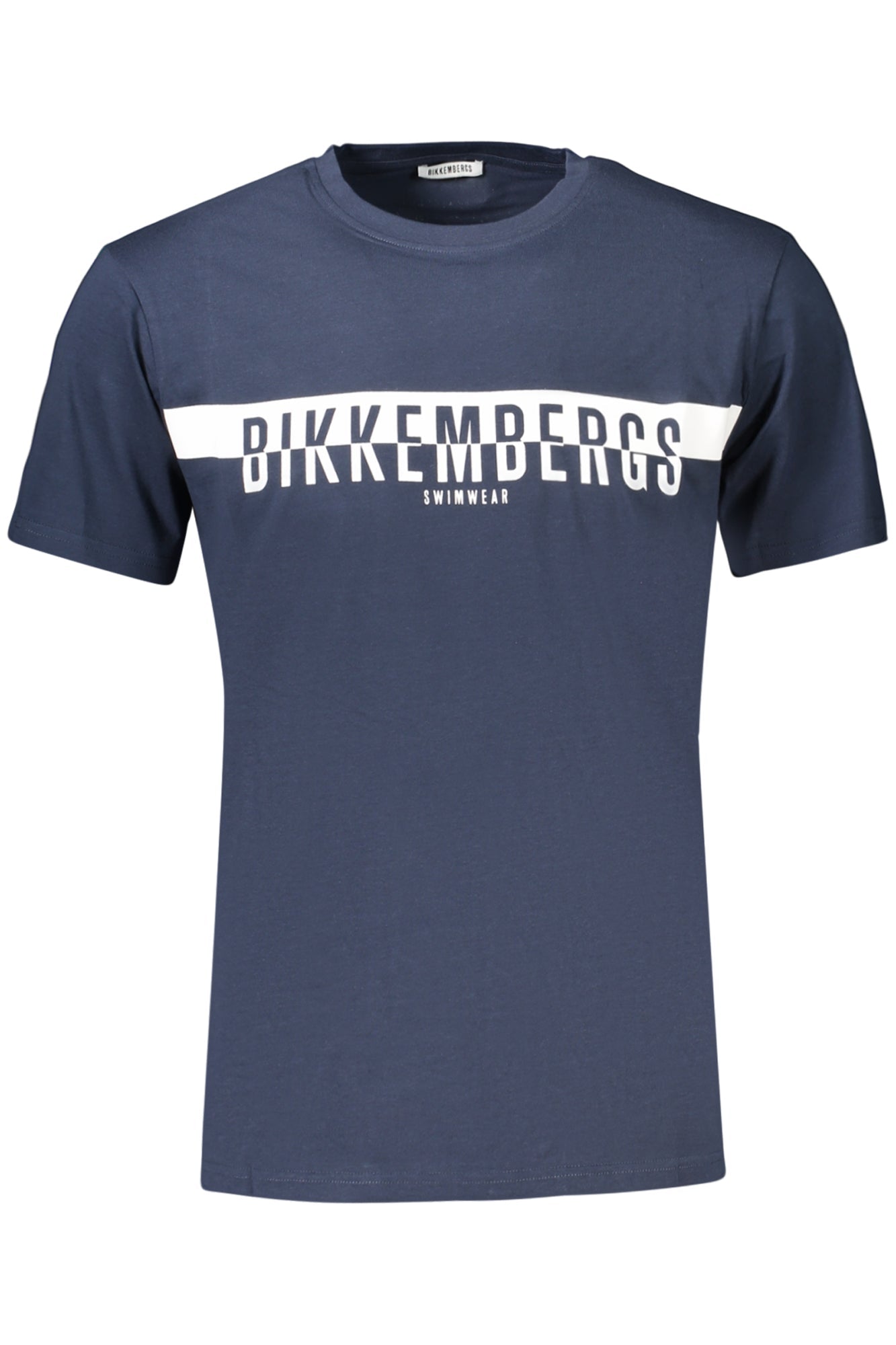 BIKKEMBERGS T - SHIRT MANICHE CORTE UOMO BLU - Grandi Firme Lab