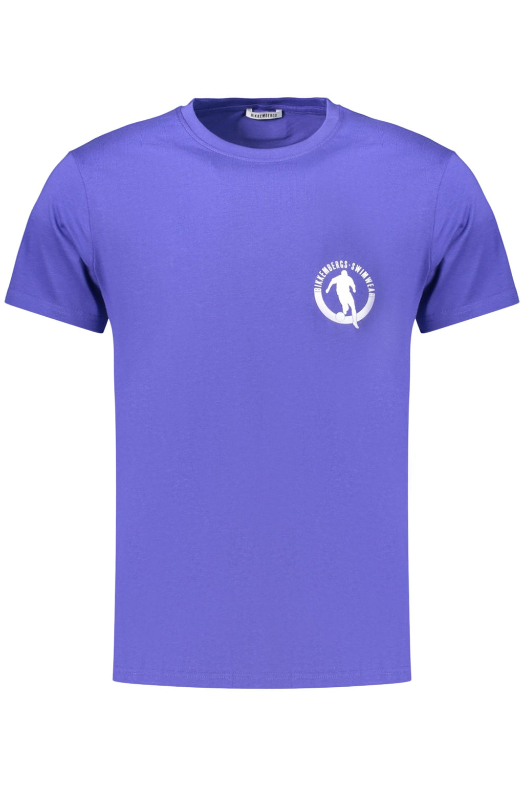 BIKKEMBERGS T - SHIRT MANICHE CORTE UOMO BLU - Grandi Firme Lab