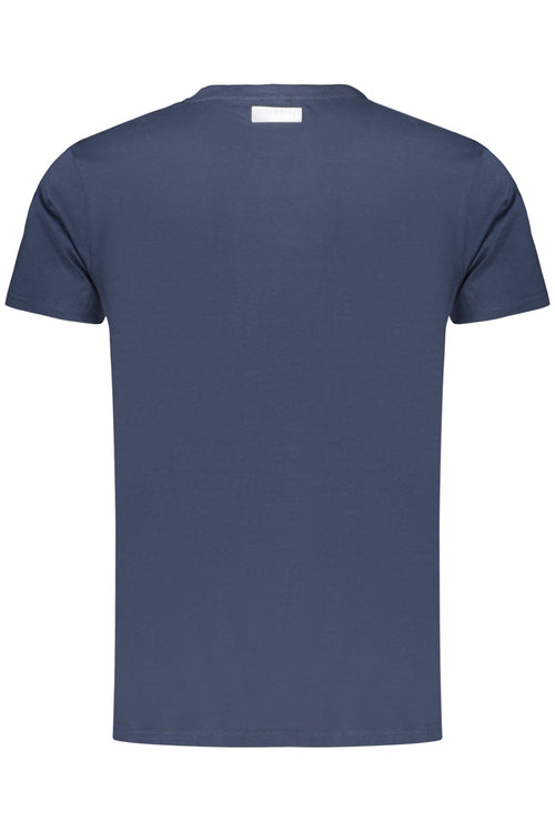 BIKKEMBERGS T - SHIRT MANICHE CORTE UOMO BLU - Grandi Firme Lab