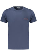 BIKKEMBERGS T - SHIRT MANICHE CORTE UOMO BLU - Grandi Firme Lab