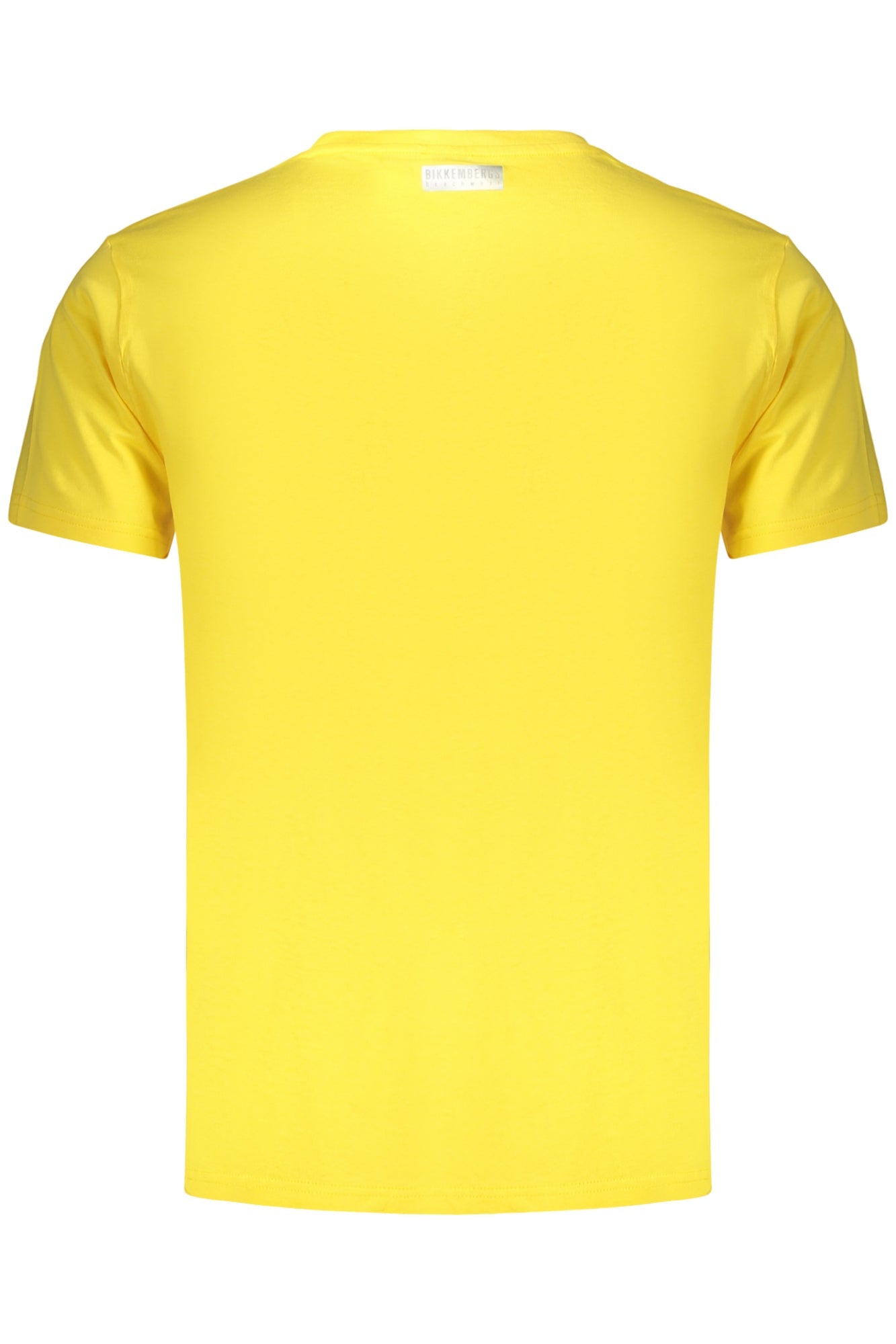 BIKKEMBERGS T - SHIRT MANICHE CORTE UOMO GIALLO - Grandi Firme Lab