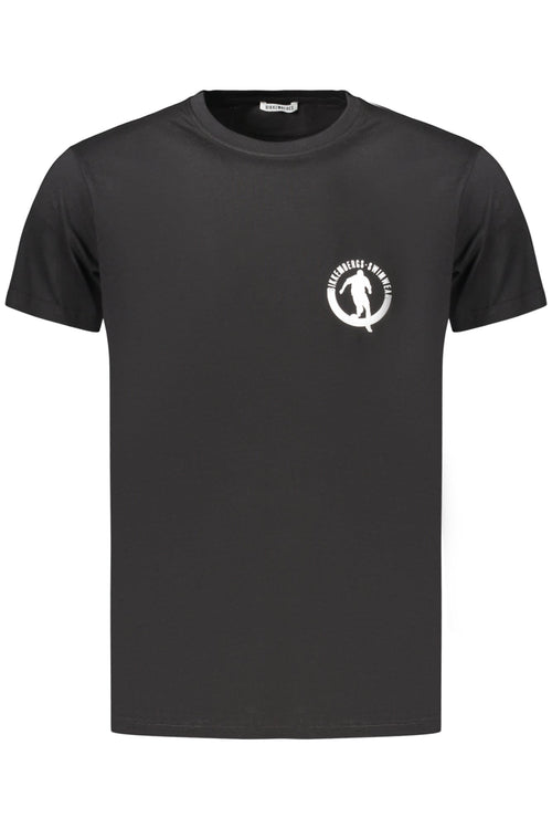 BIKKEMBERGS T - SHIRT MANICHE CORTE UOMO NERO - Grandi Firme Lab