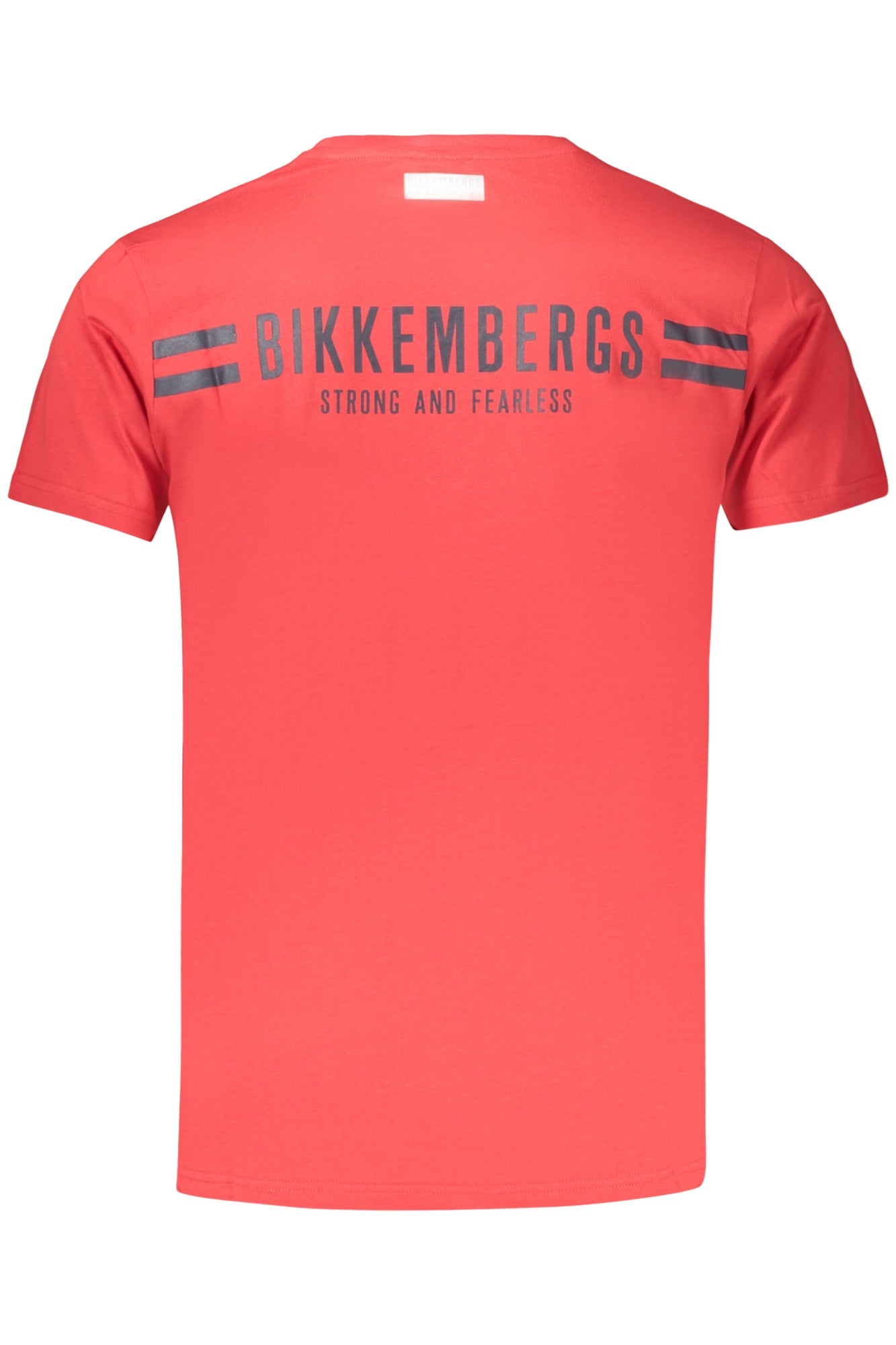 BIKKEMBERGS T - SHIRT MANICHE CORTE UOMO ROSSO - Grandi Firme Lab