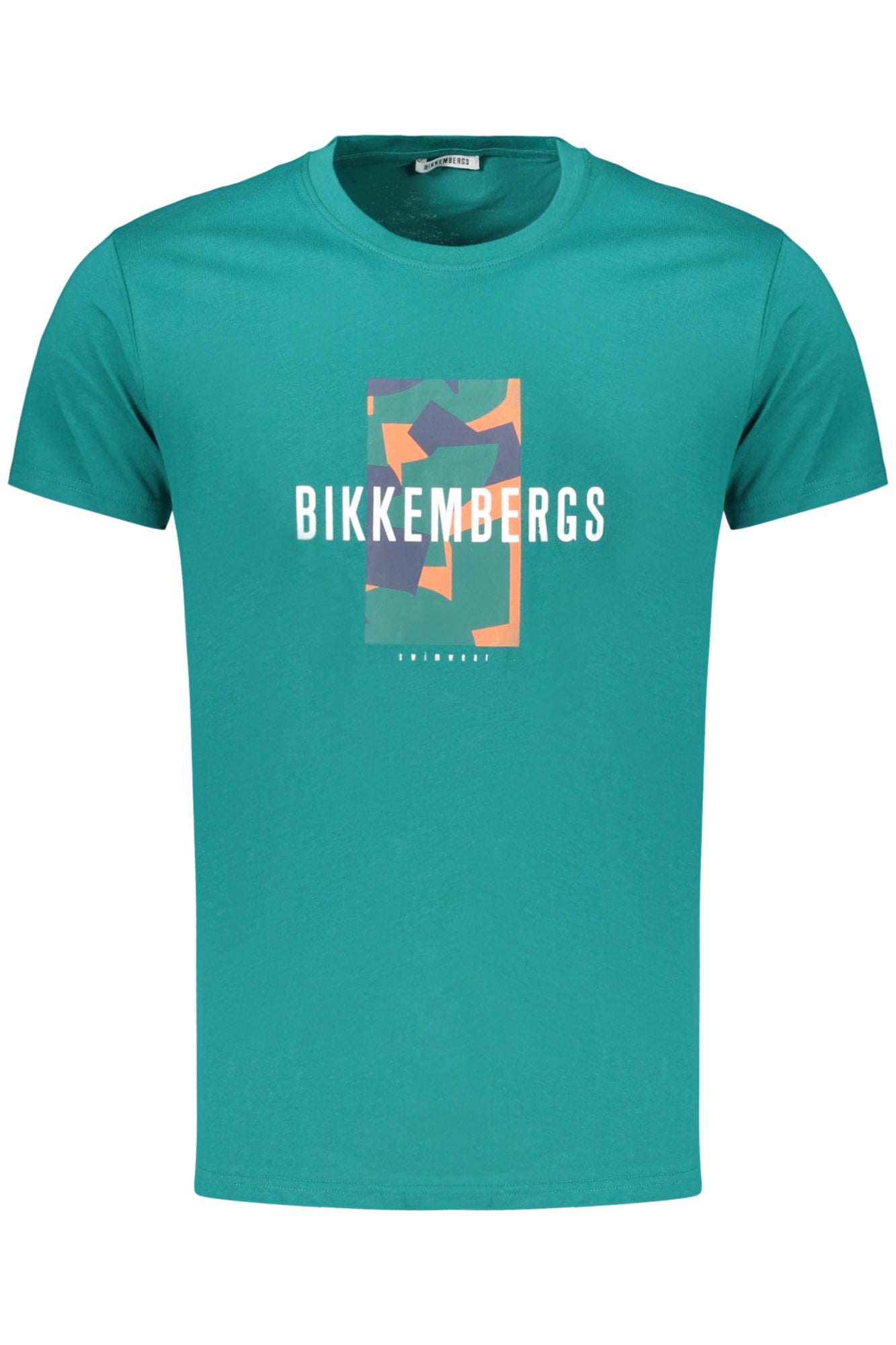 BIKKEMBERGS T - SHIRT MANICHE CORTE UOMO VERDE - Grandi Firme Lab