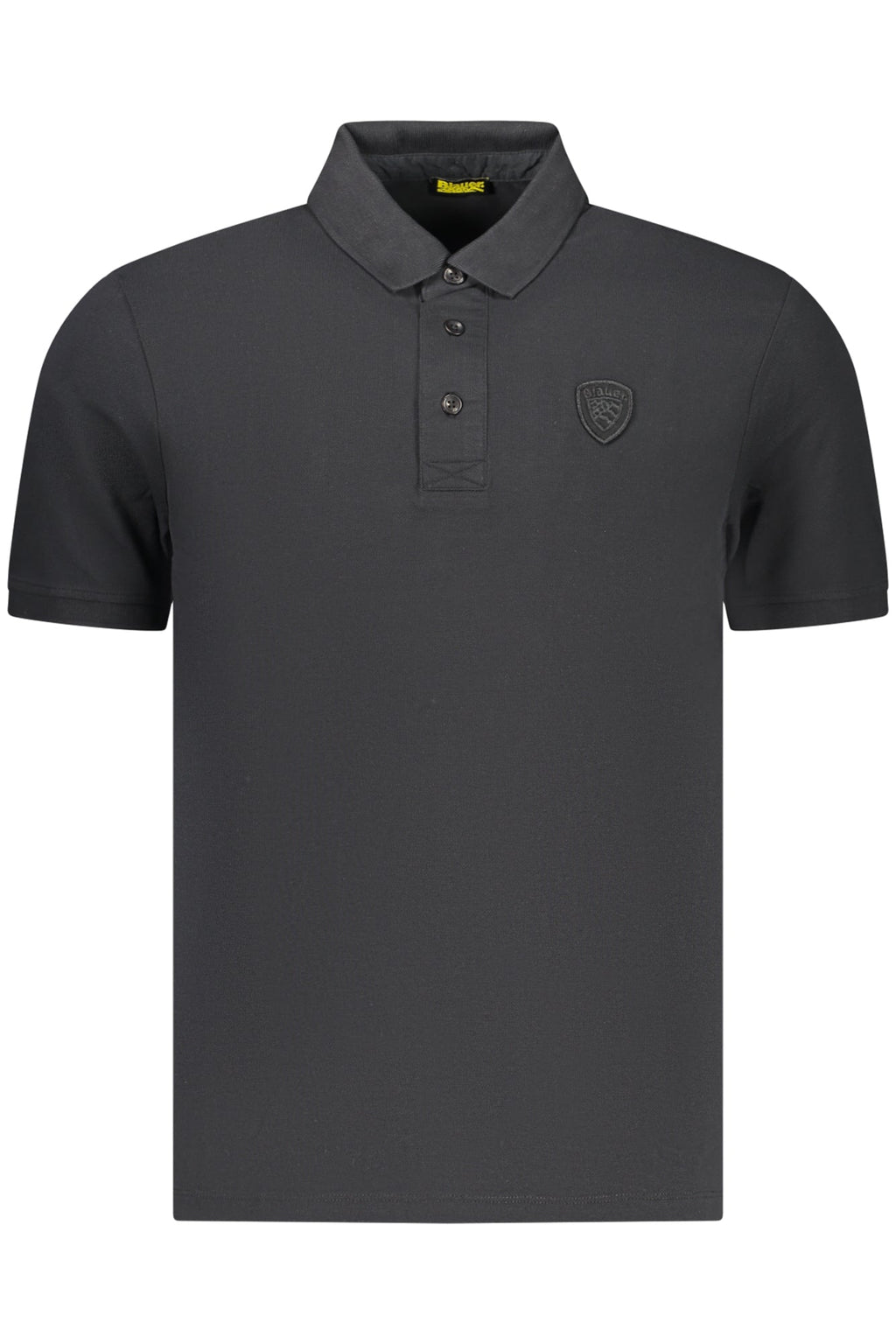 BLAUER APPAREL POLO MANICHE CORTE UOMO NERO - Grandi Firme Lab