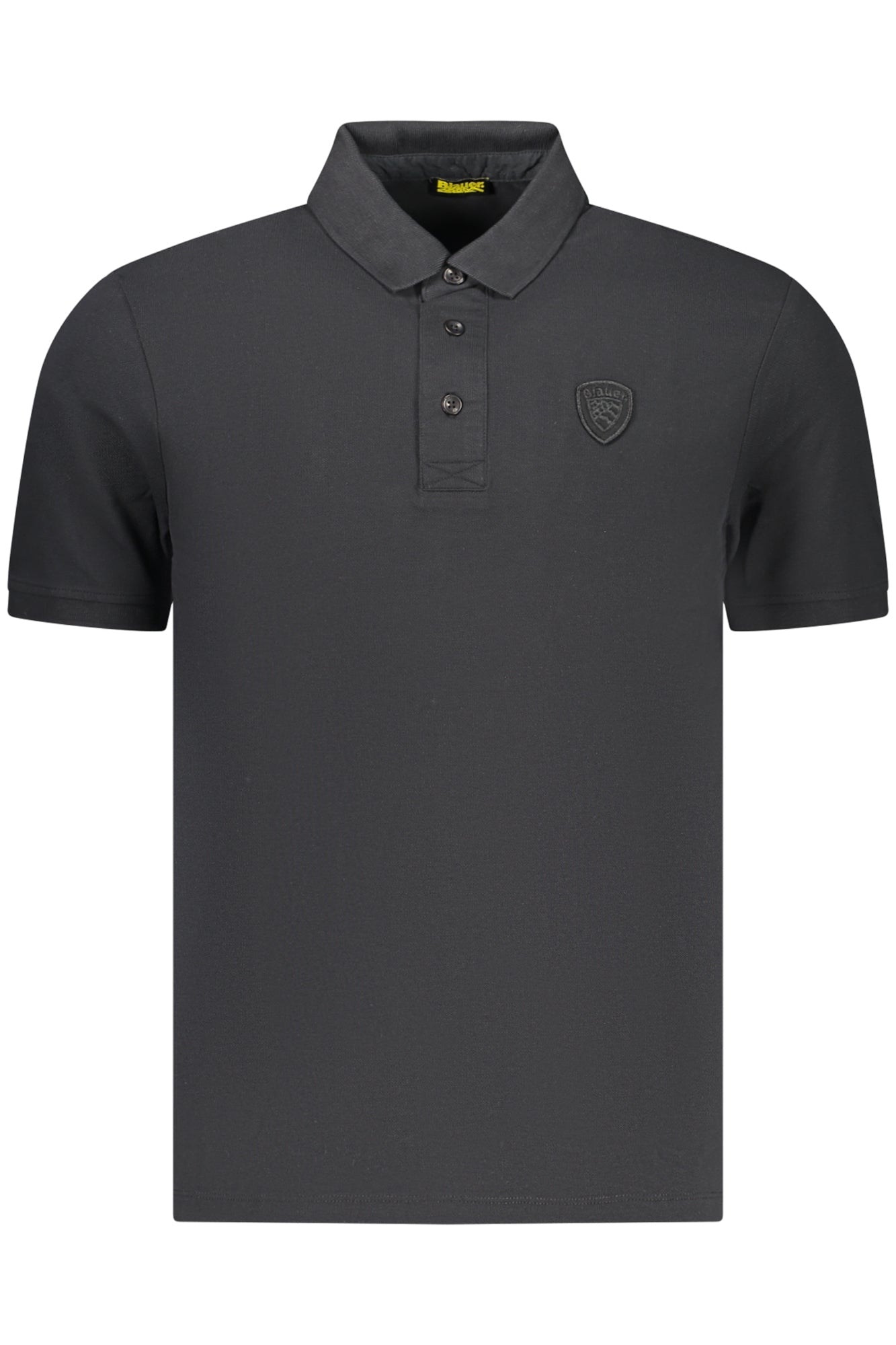 BLAUER APPAREL POLO MANICHE CORTE UOMO NERO - Grandi Firme Lab