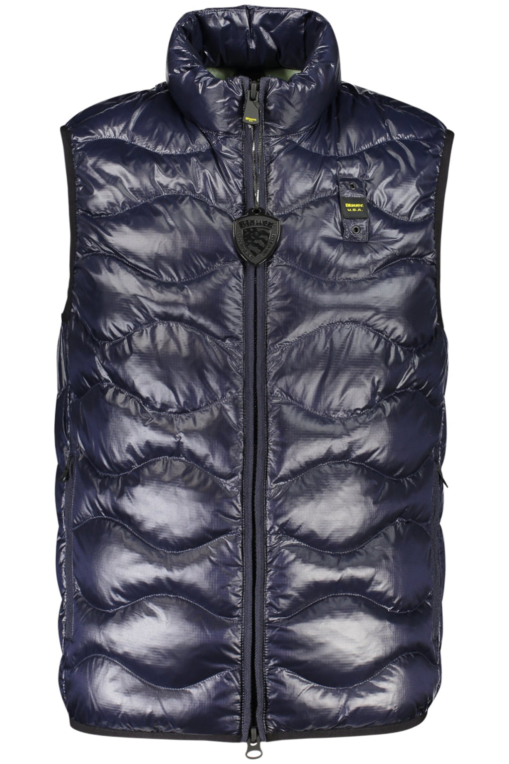 BLAUER APPAREL SMANICATO UOMO BLU - Grandi Firme Lab