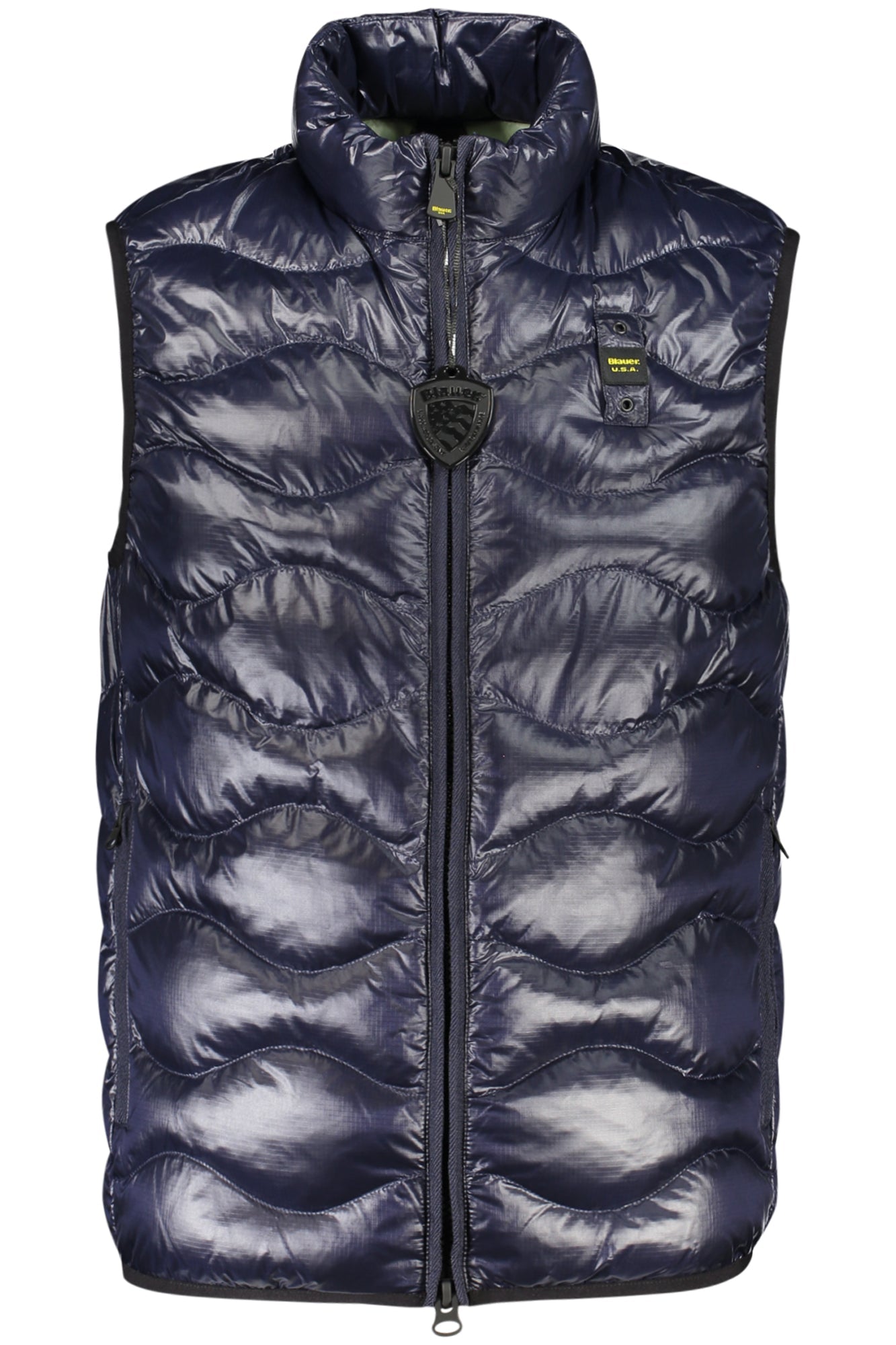 BLAUER APPAREL SMANICATO UOMO BLU - Grandi Firme Lab