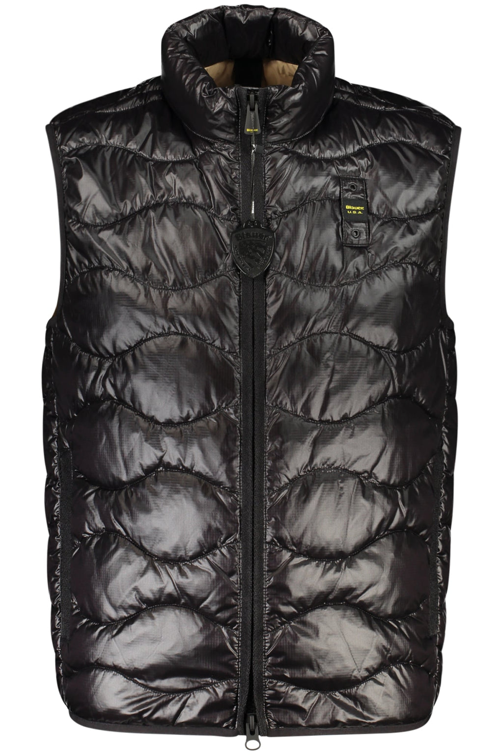 BLAUER APPAREL SMANICATO UOMO NERO - Grandi Firme Lab