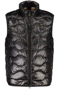 BLAUER APPAREL SMANICATO UOMO NERO - Grandi Firme Lab