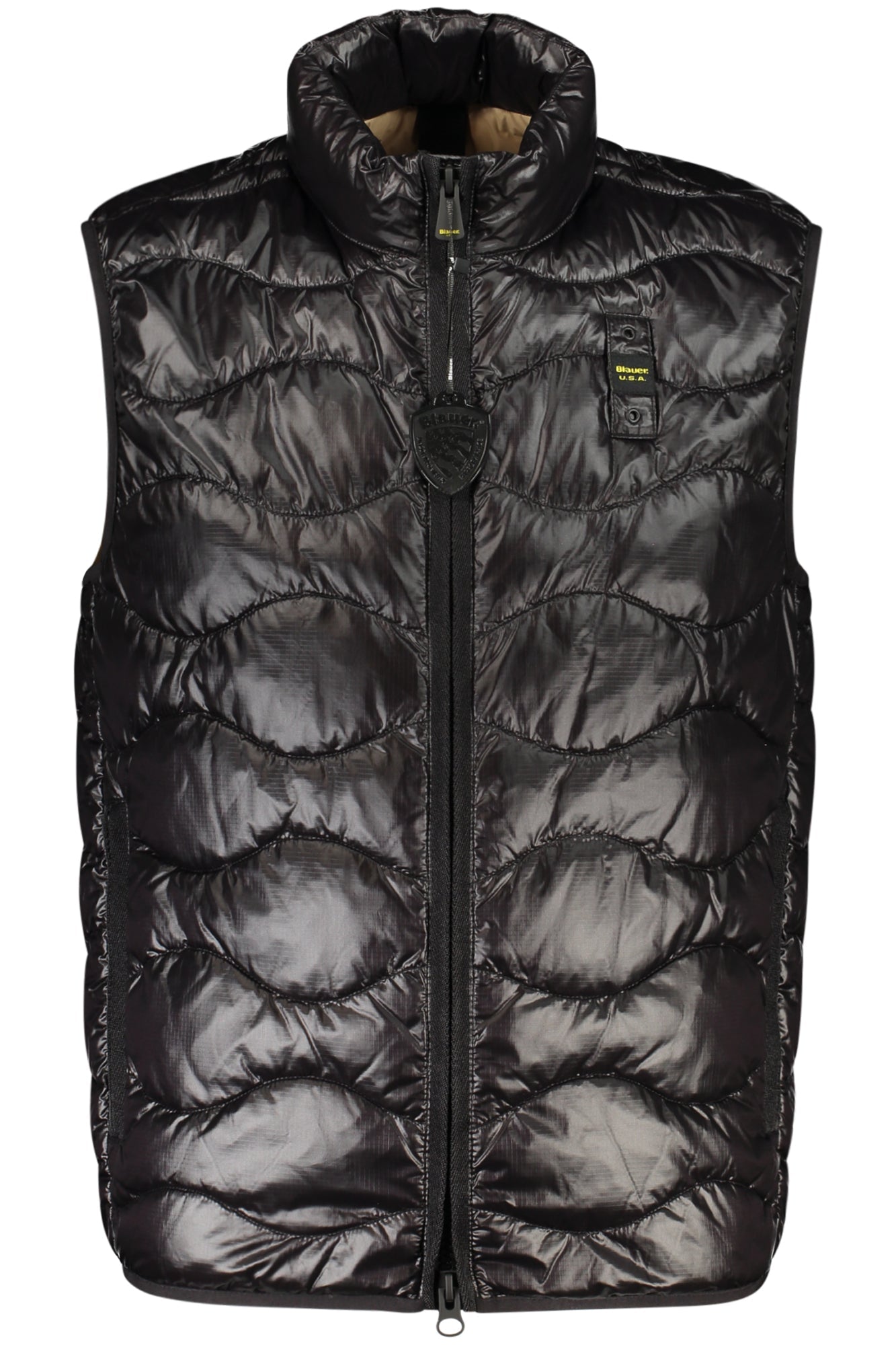 BLAUER APPAREL SMANICATO UOMO NERO - Grandi Firme Lab