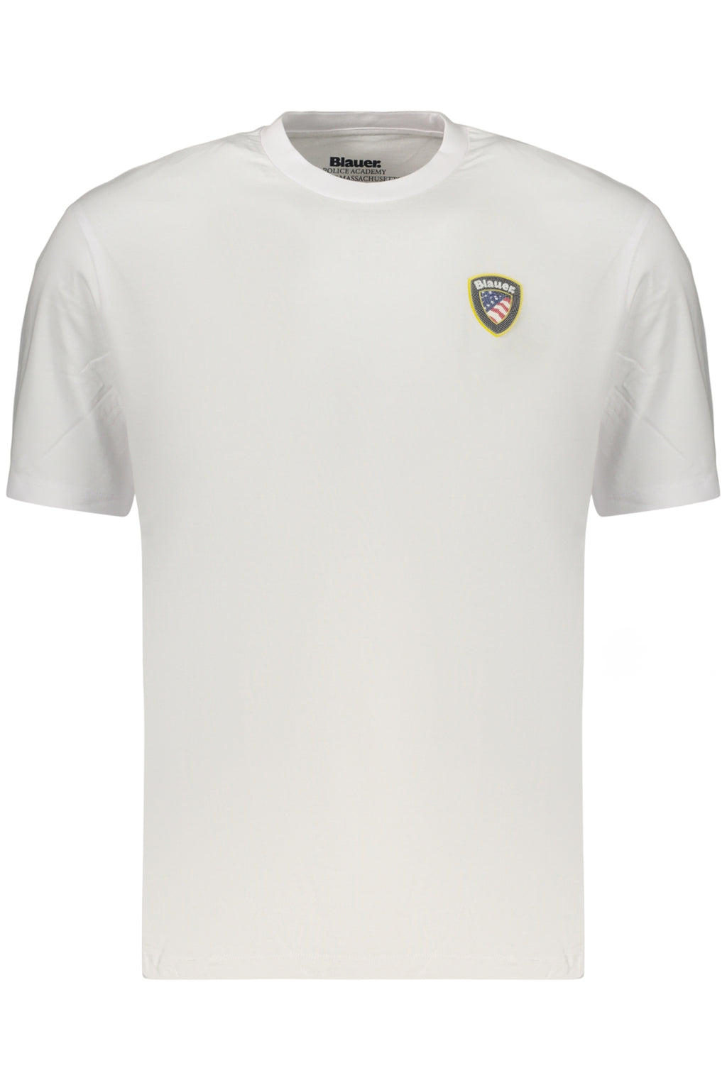 BLAUER APPAREL T-SHIRT MANICHE CORTE UOMO BIANCO