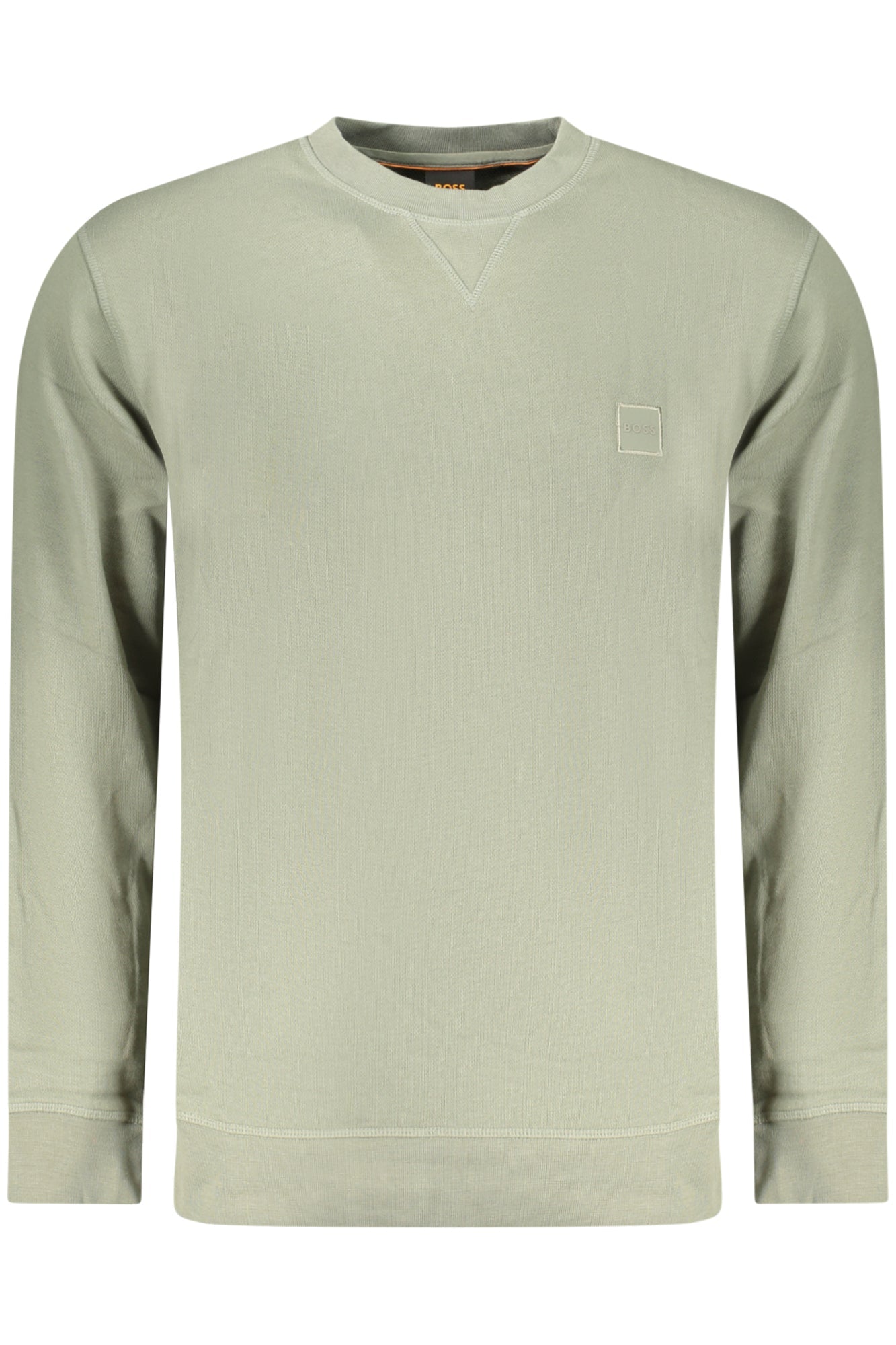 BOSS FELPA SENZA ZIP UOMO VERDE - Grandi Firme Lab