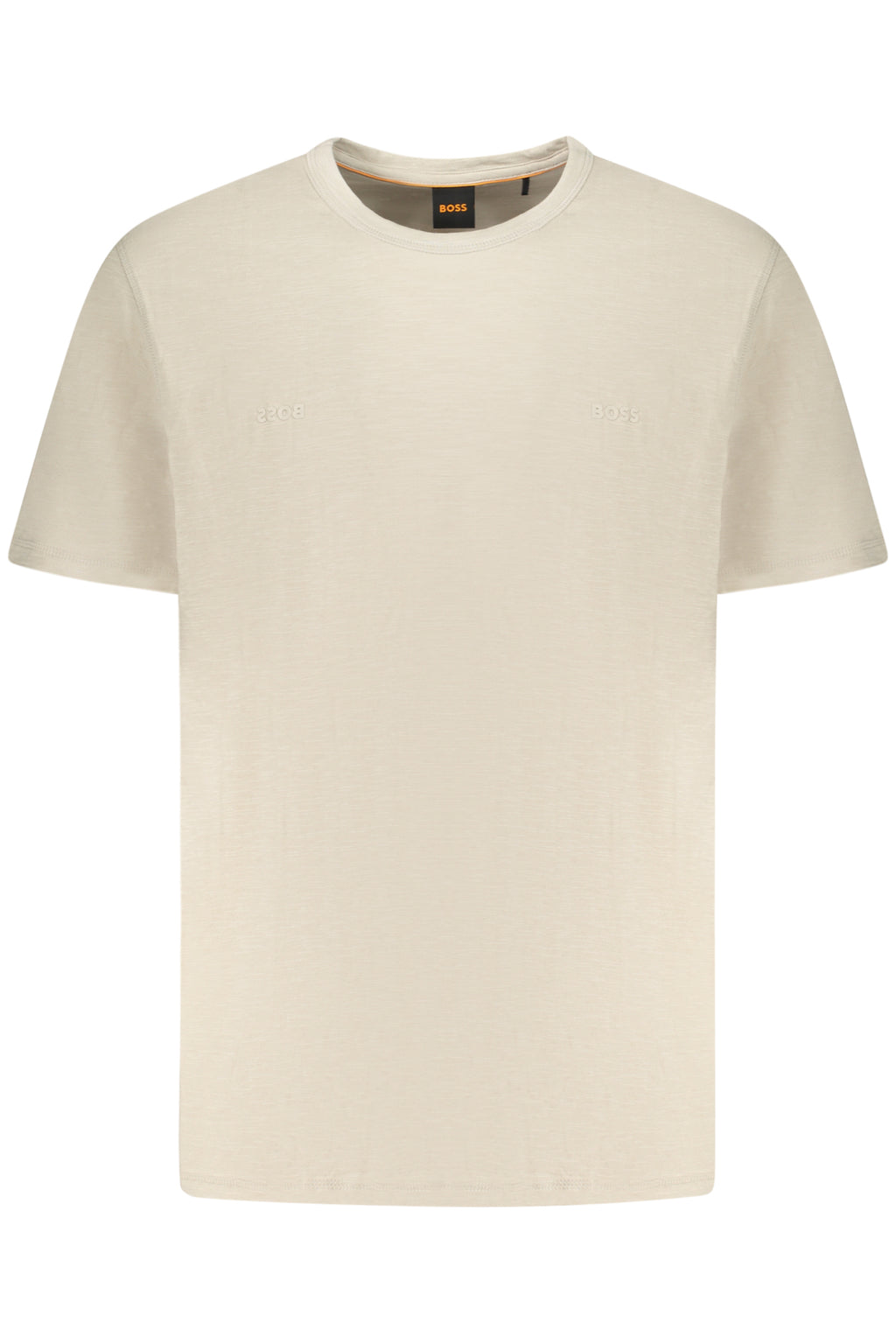 BOSS T-SHIRT MANICHE CORTE UOMO BEIGE
