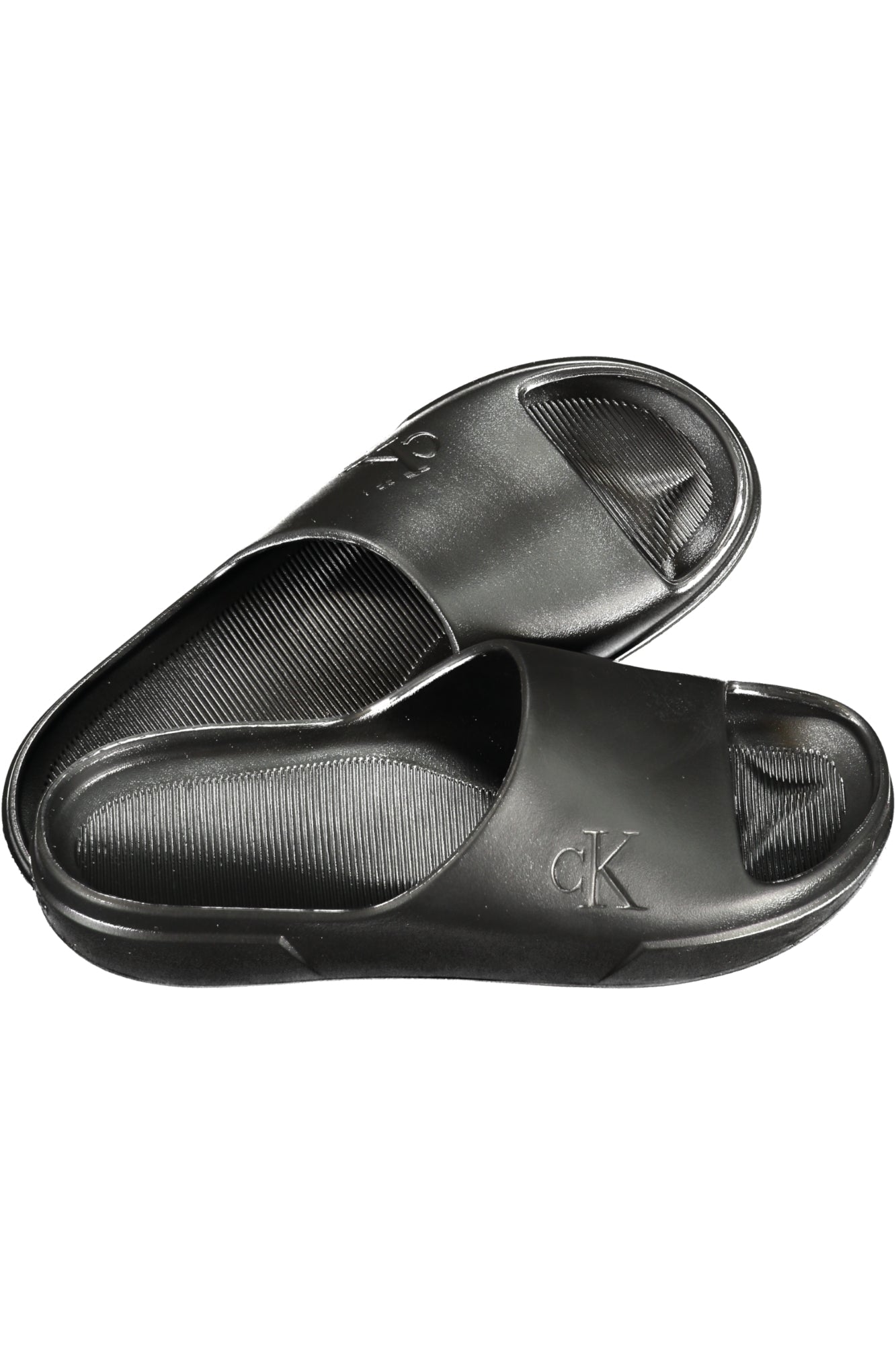 CALVIN KLEIN CALZATURA CIABATTA UOMO NERO - Grandi Firme Lab