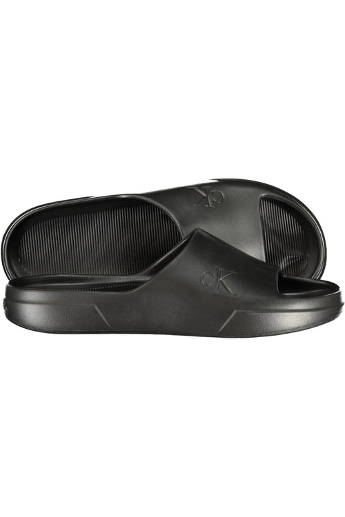 CALVIN KLEIN CALZATURA CIABATTA UOMO NERO - Grandi Firme Lab
