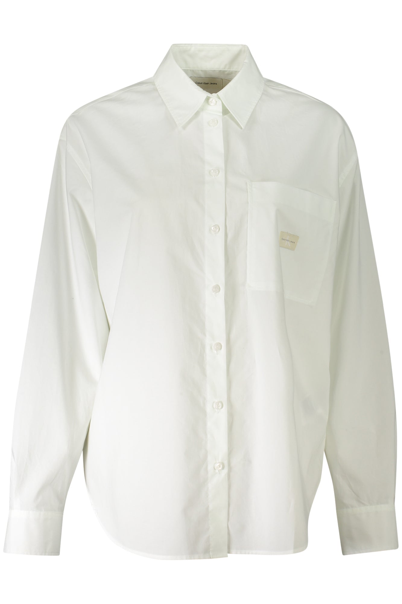 CALVIN KLEIN CAMICIA MANICHE LUNGHE DONNA BIANCO - Grandi Firme Lab