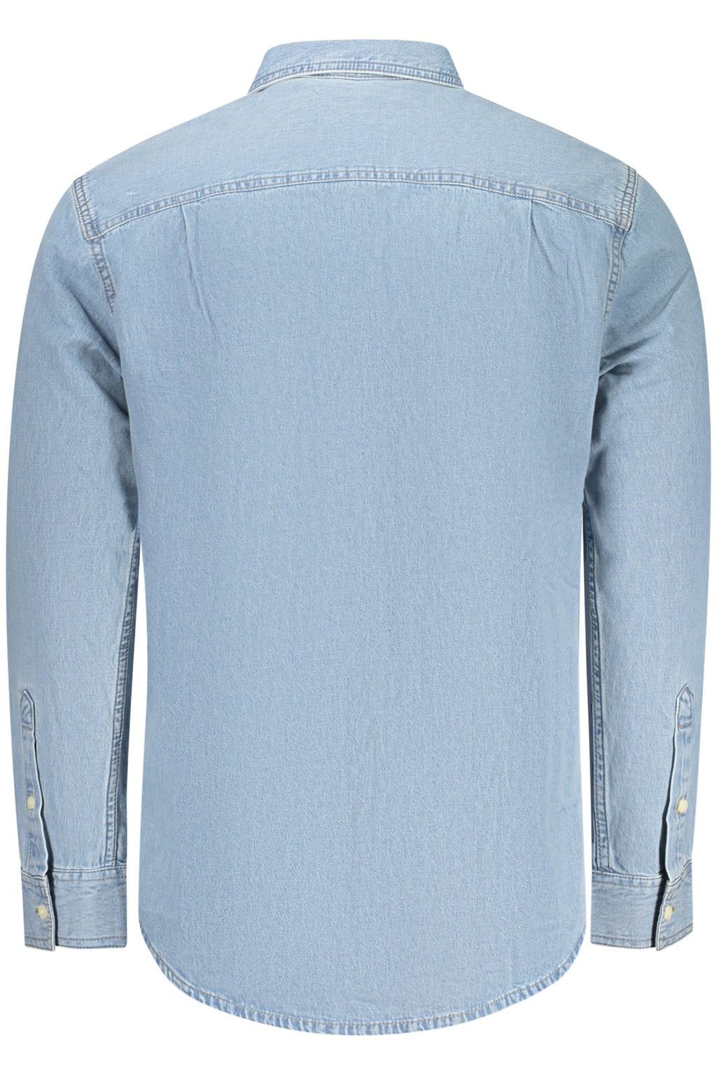 CALVIN KLEIN CAMICIA MANICHE LUNGHE UOMO AZZURRO - Grandi Firme Lab