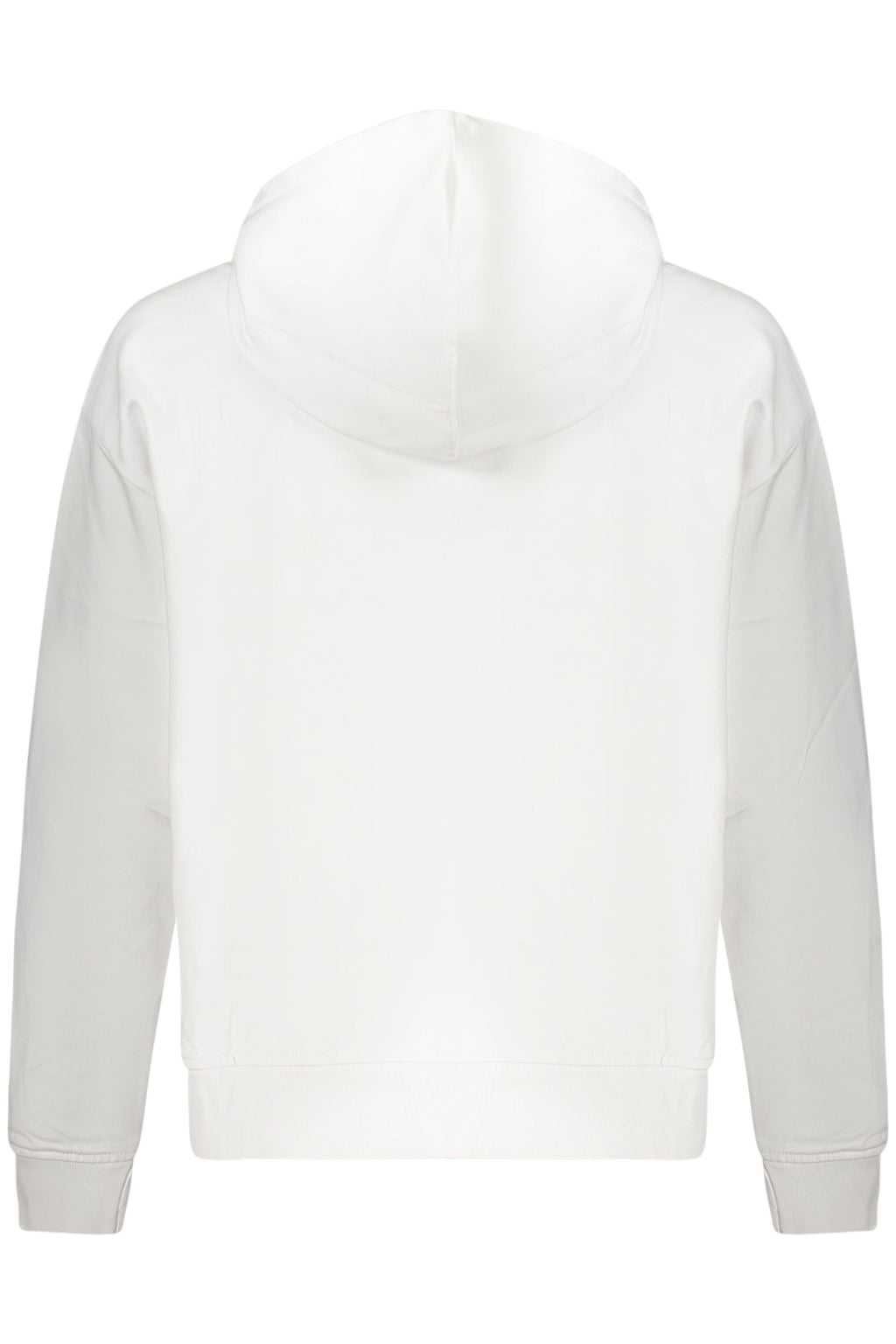 CALVIN KLEIN FELPA SENZA ZIP DONNA BIANCO - Grandi Firme Lab