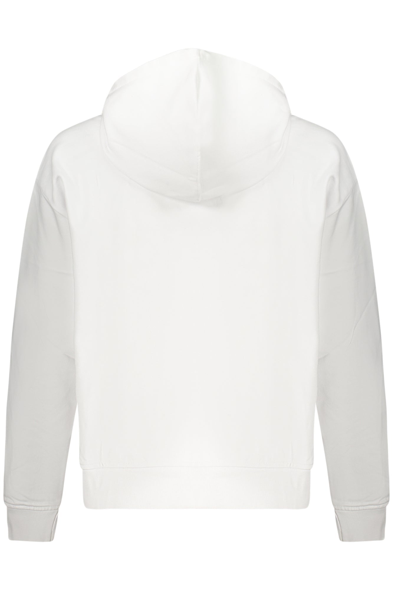 CALVIN KLEIN FELPA SENZA ZIP DONNA BIANCO - Grandi Firme Lab