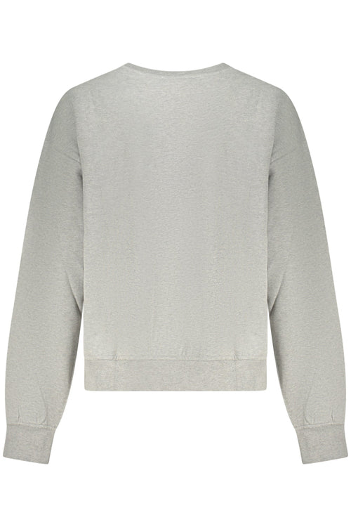 CALVIN KLEIN FELPA SENZA ZIP DONNA GRIGIO - Grandi Firme Lab