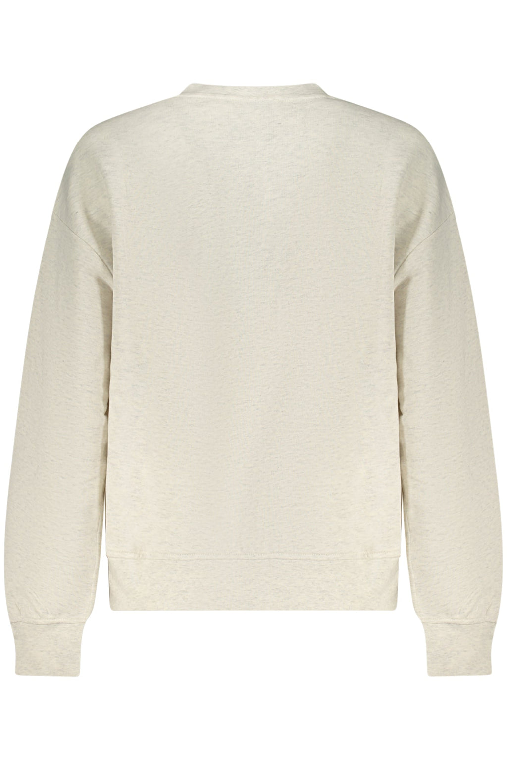 CALVIN KLEIN FELPA SENZA ZIP DONNA GRIGIO - Grandi Firme Lab