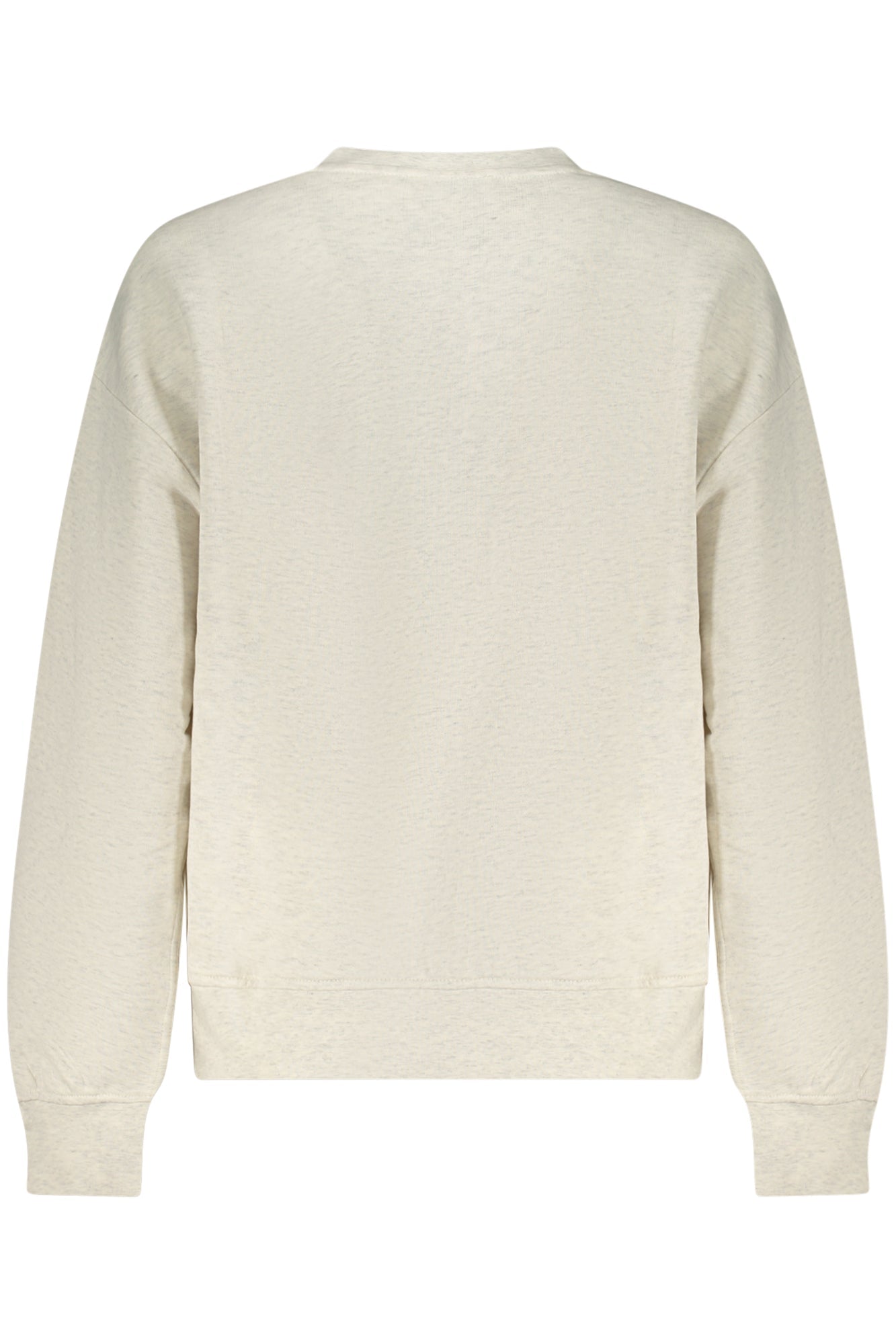 CALVIN KLEIN FELPA SENZA ZIP DONNA GRIGIO - Grandi Firme Lab
